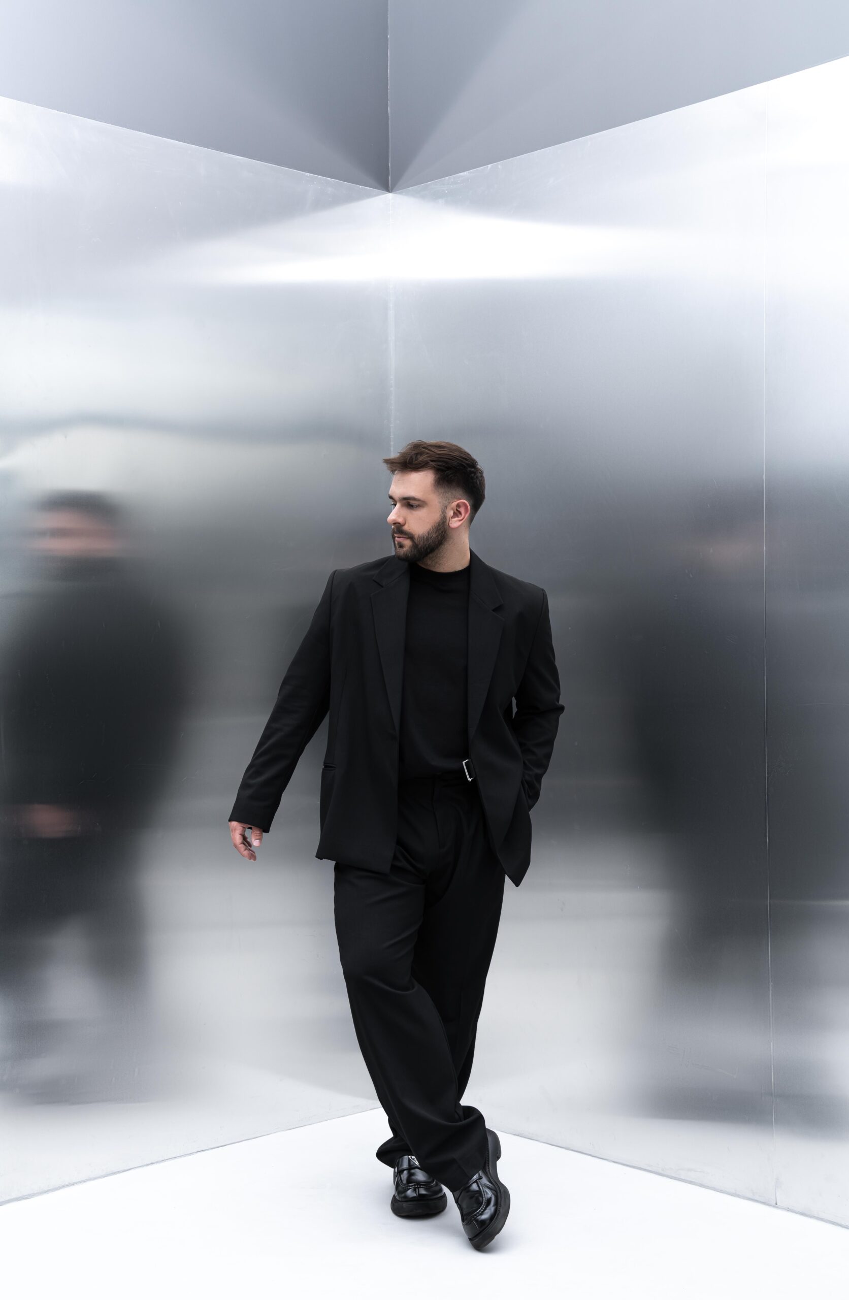 KIMONO STILIAUS JUODAS KOSTIUMAS - Image 3