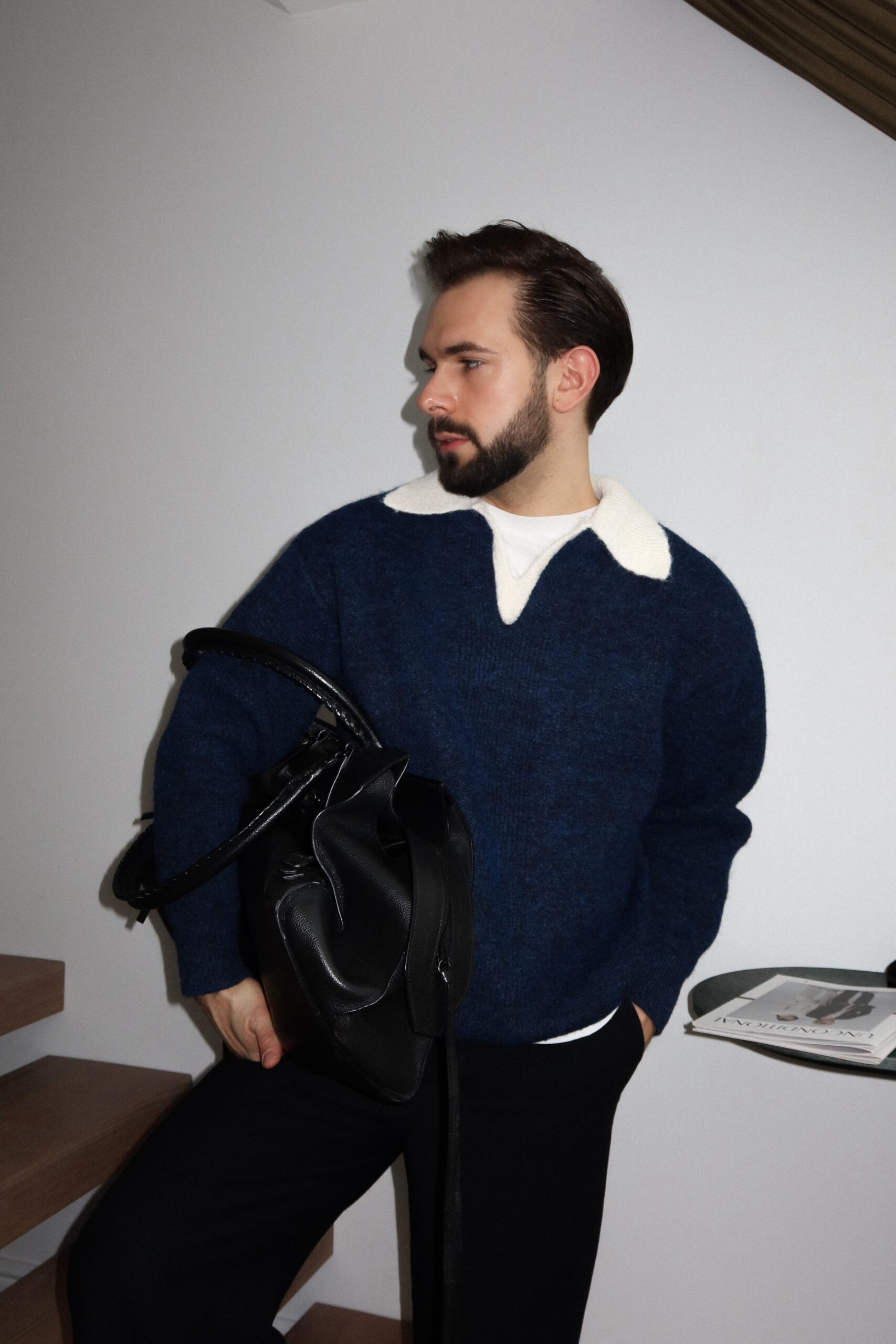 Midnight Loft Knit vyriškas megztinis