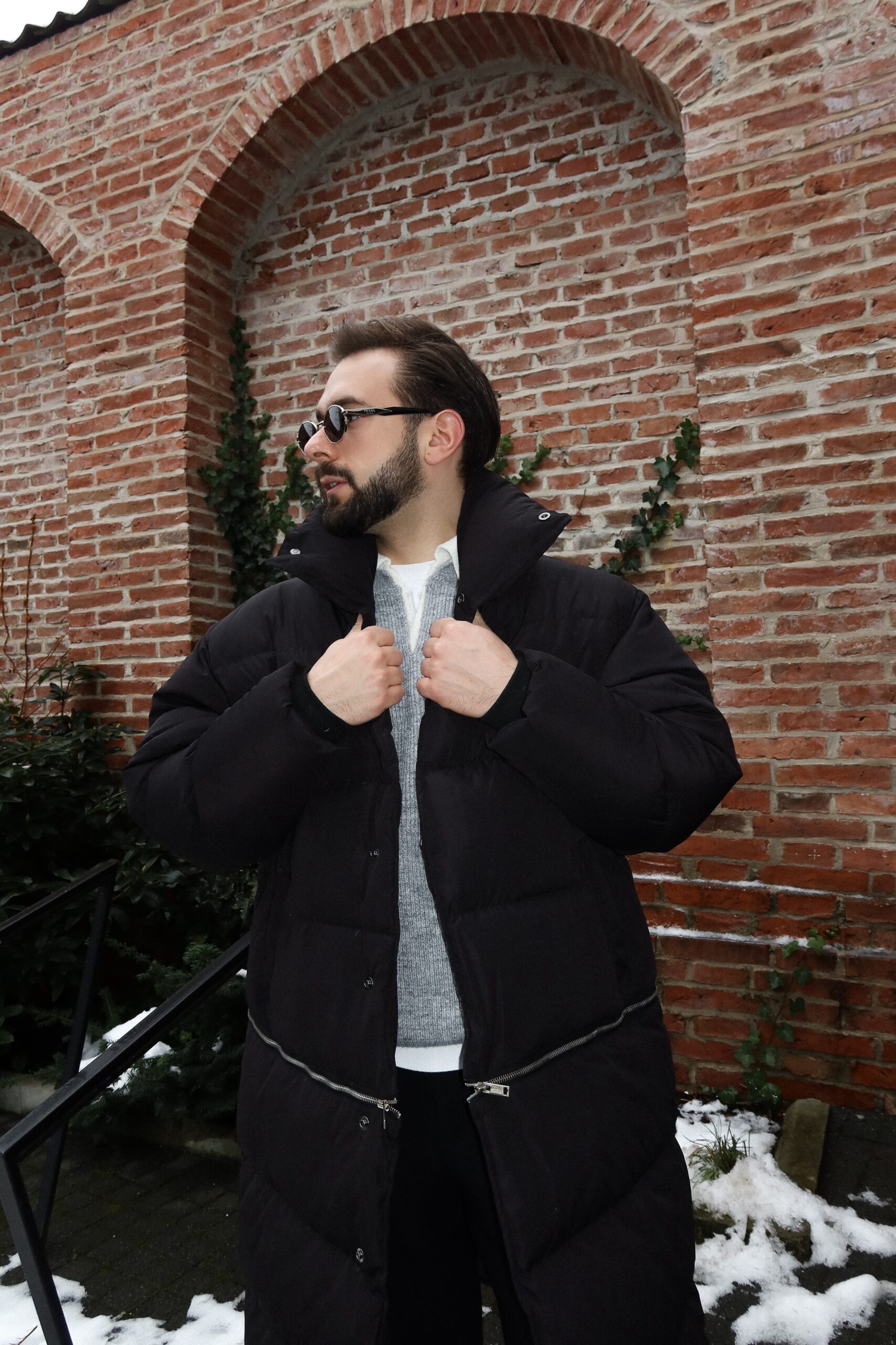 Urban Shield Long Puffer vyriška žieminė striukė - Image 4