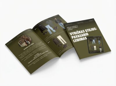 Vyriškas stilius: PAVASARIO GIDAS 2026