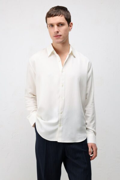 BALTOS SPALVOS MARŠKINIAI