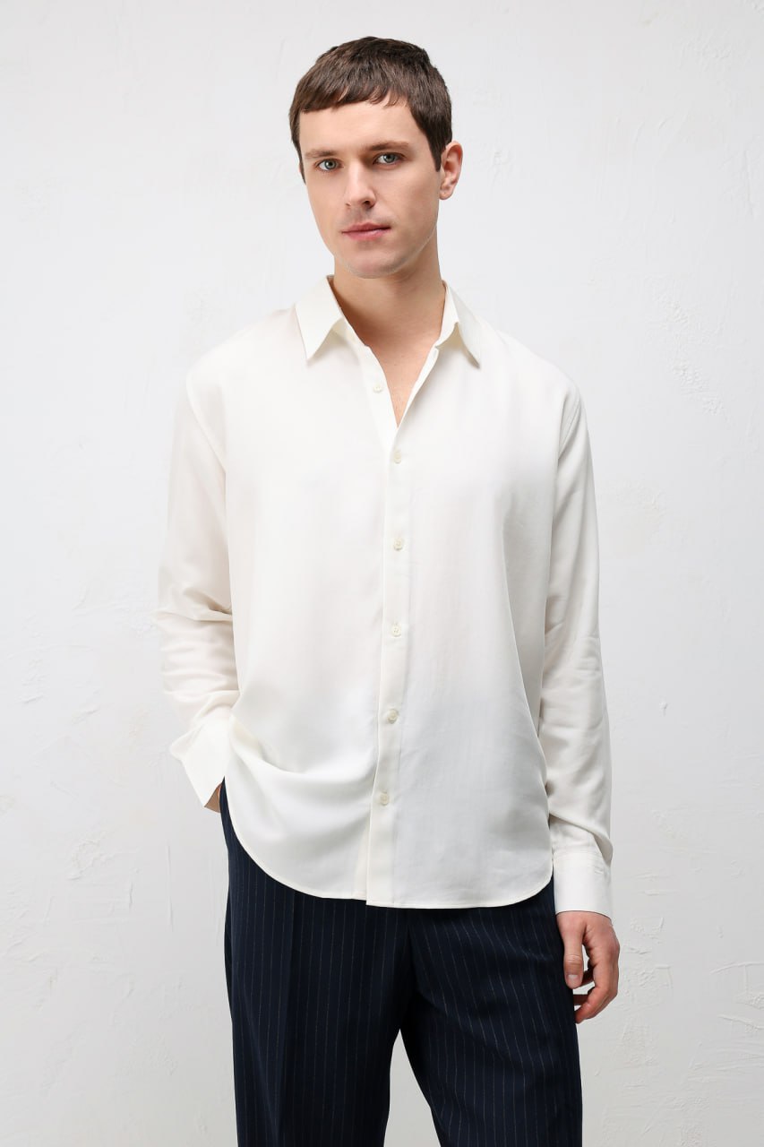 BALTOS SPALVOS MARŠKINIAI