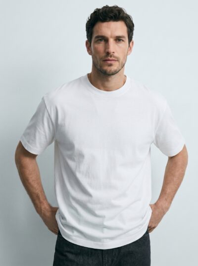 BALTI KLASIKINIAI MARŠKINĖLIAI